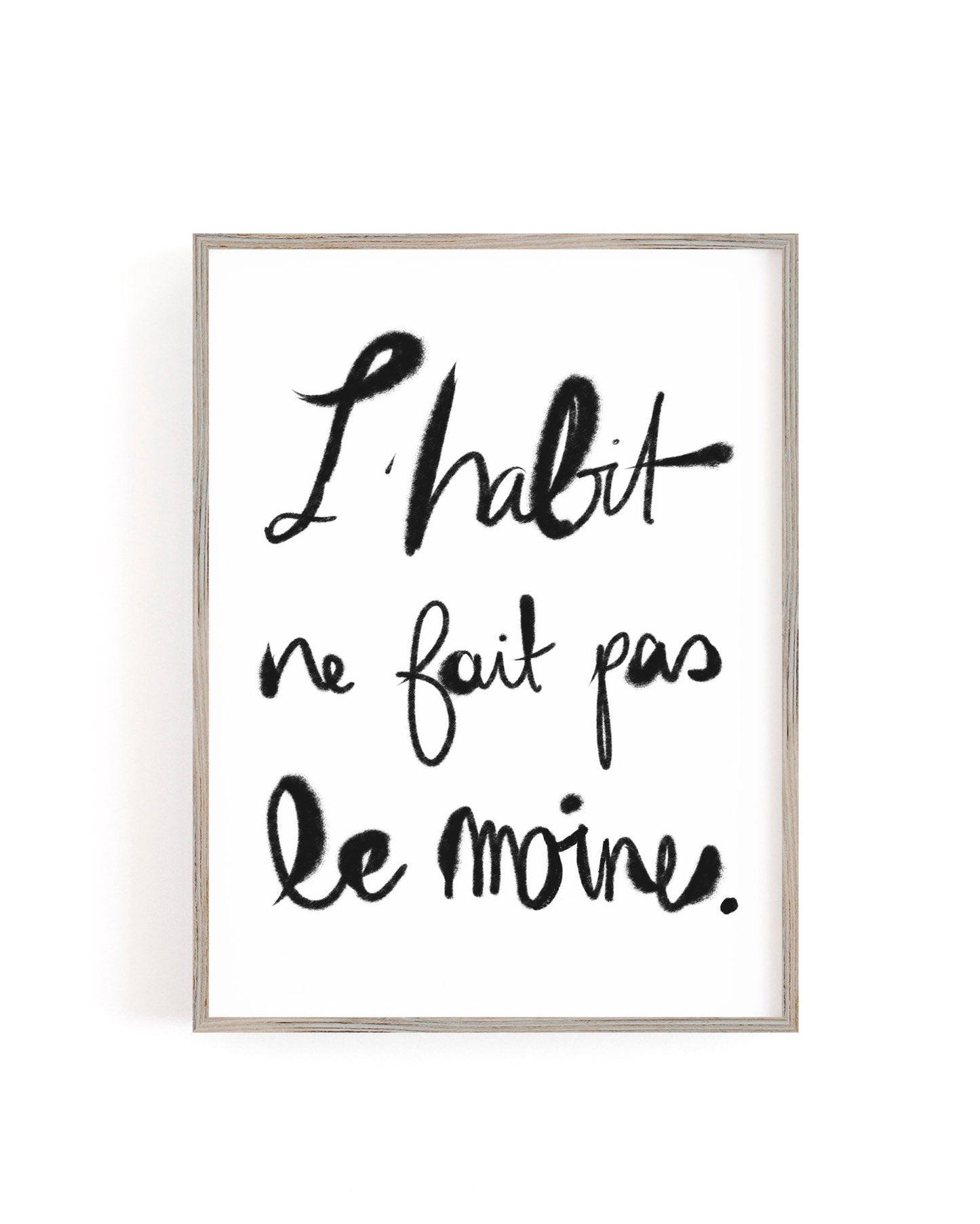L'Habit Quote