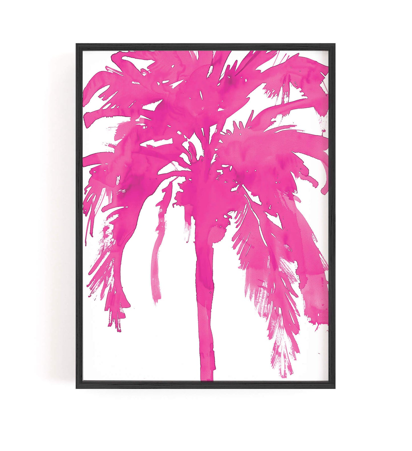 Inky Palm Tree (Hot Pink)