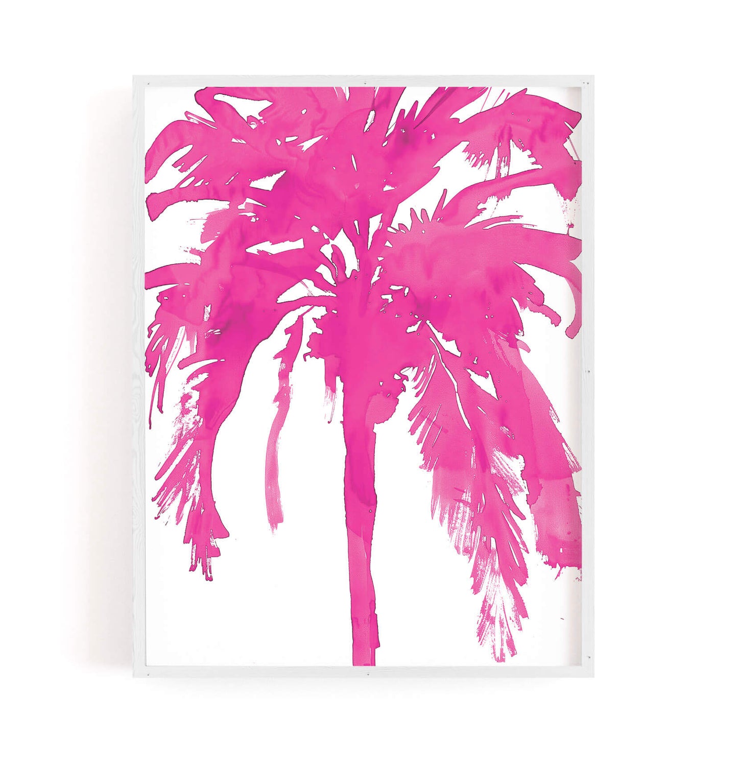 Inky Palm Tree (Hot Pink)