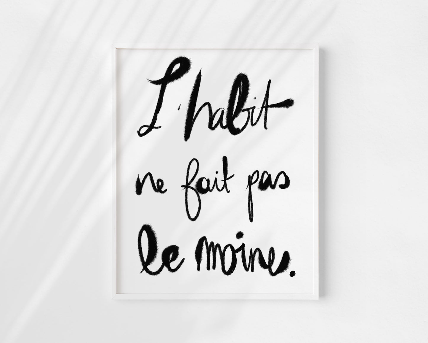 L'Habit Quote