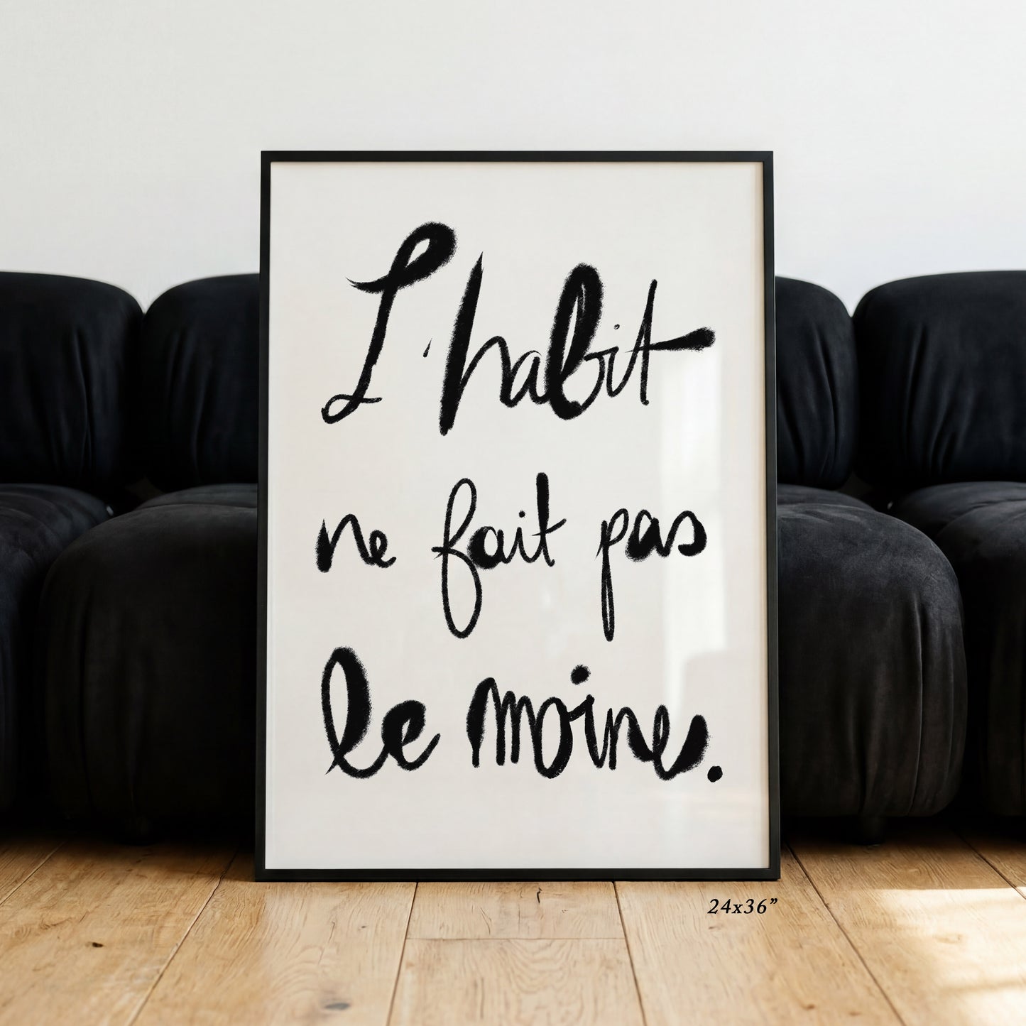 L'Habit Quote