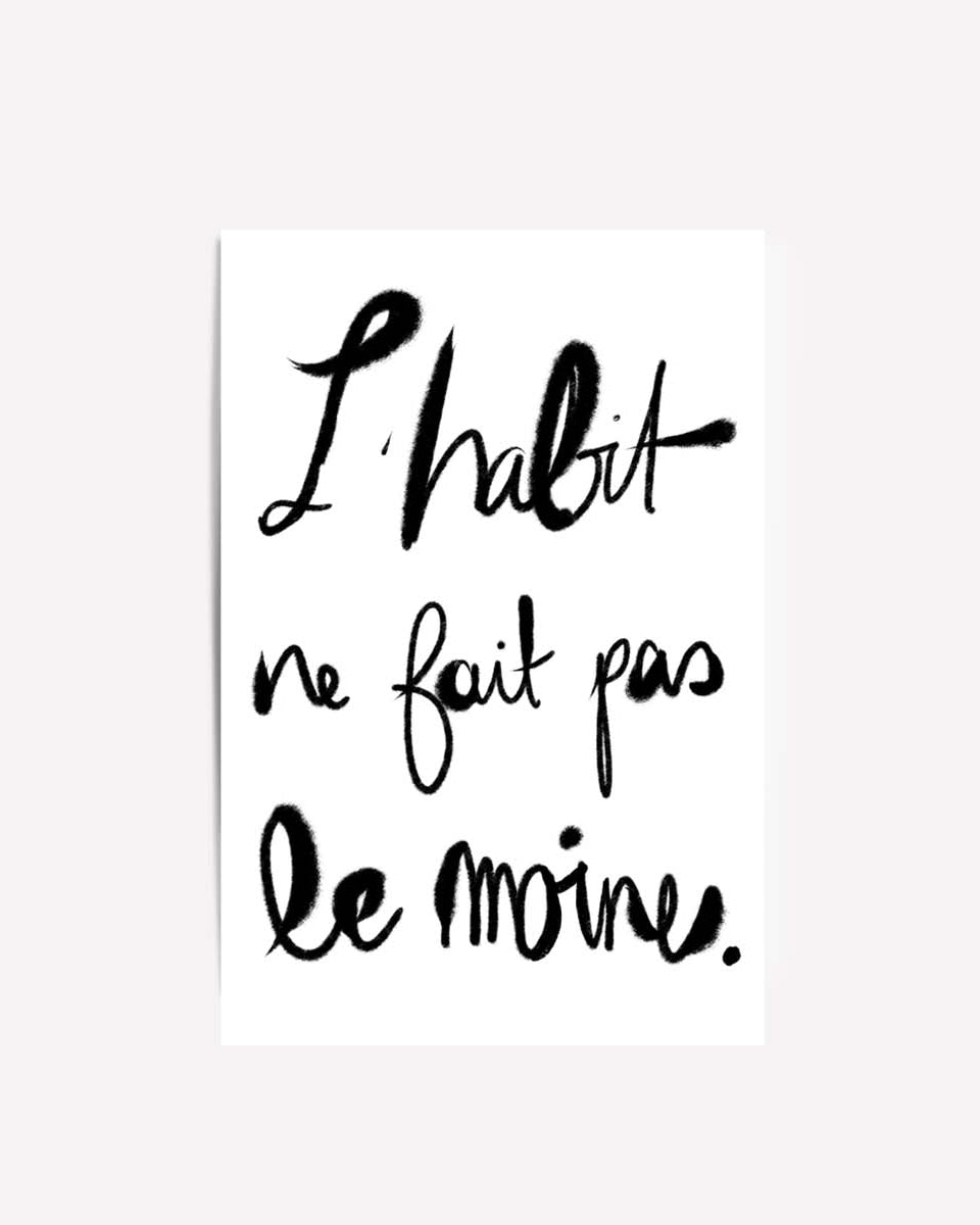 L'Habit Quote