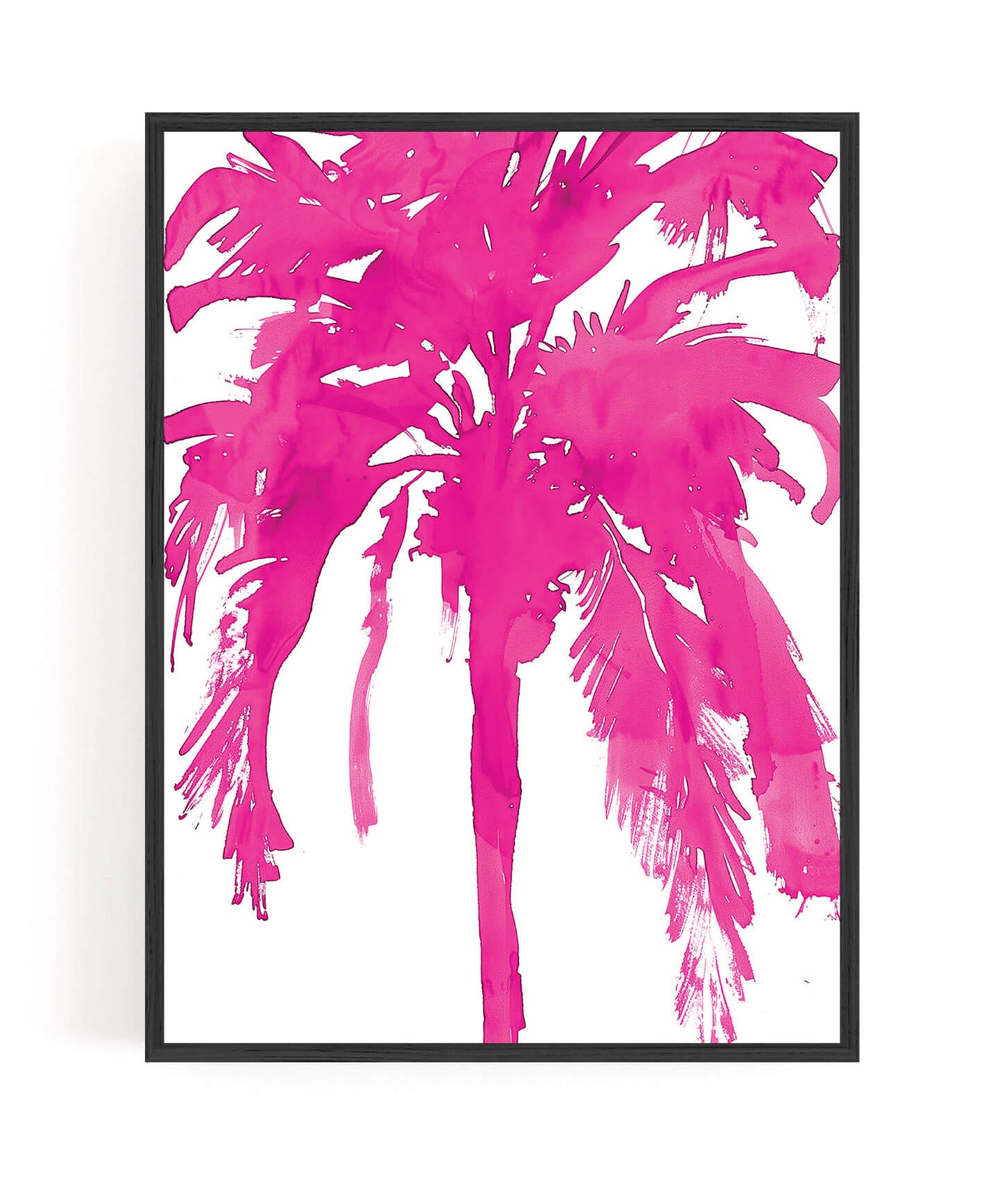 Inky Palm Tree (Hot Pink)