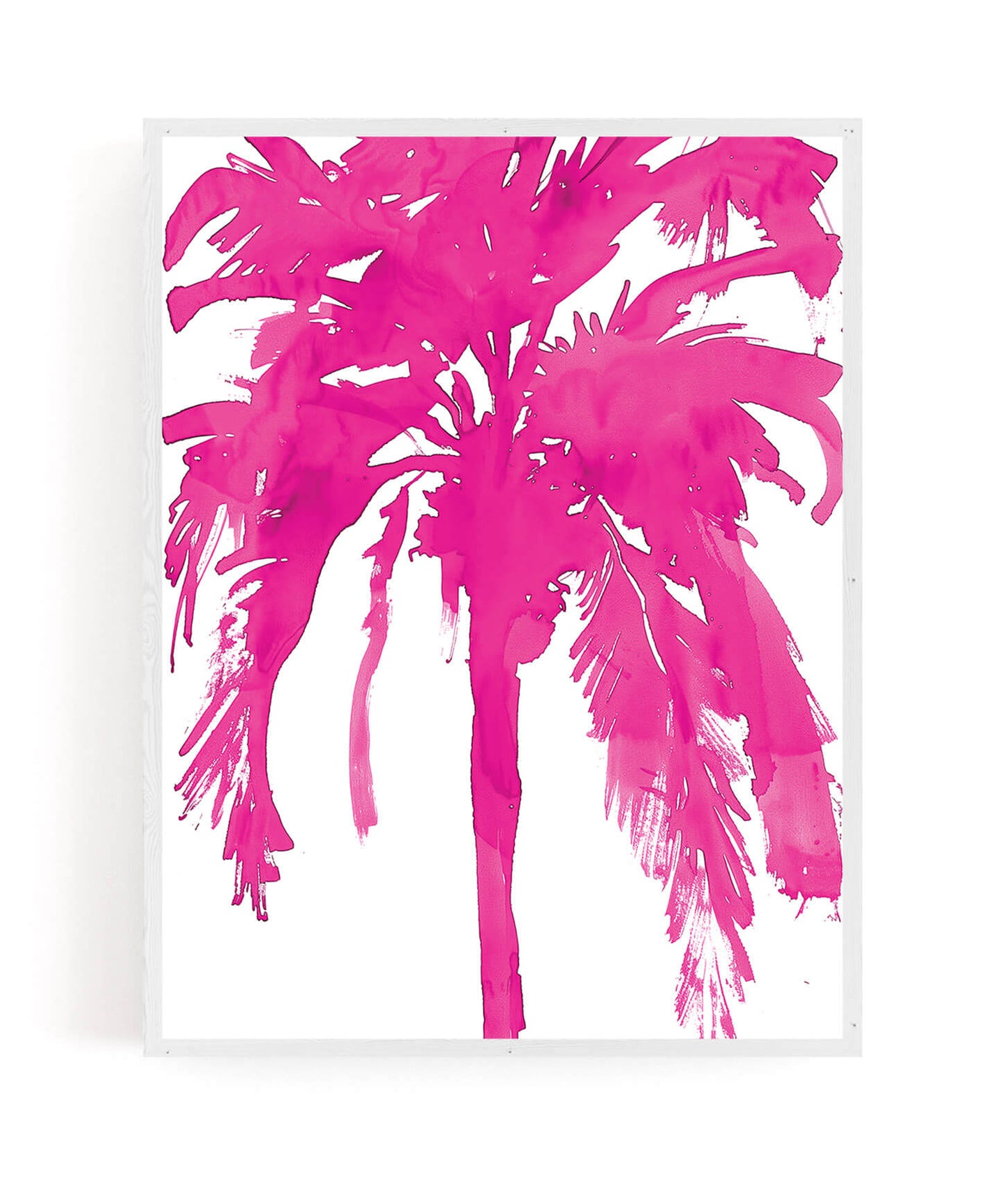 Inky Palm Tree (Hot Pink)